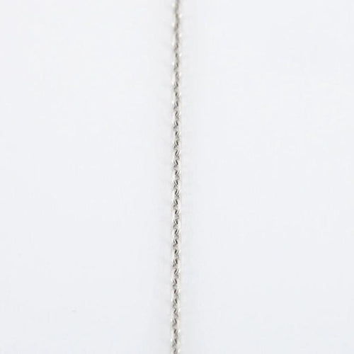 Collier Collier en or blanc diamants naturels 58 Facettes