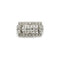 Bague 50 Bague Art déco en platine 850‰ et diamants 58 Facettes 240305R