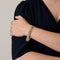 Bracelet Bracelet en or jaune tressée 58 Facettes B250685