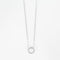 Collier Collier or blanc et diamants 58 Facettes