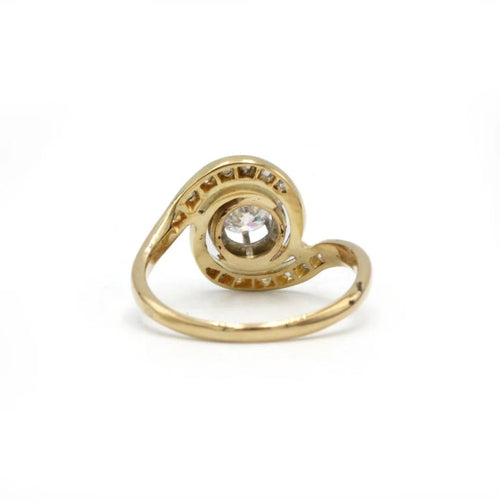 Bague 52.5 Bague - Or & Diamants 58 Facettes 250301R
