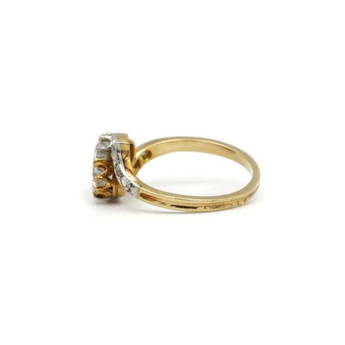 Bague 56 Bague Toi & Moi diamants 58 Facettes 240157R