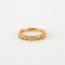 Bague 50 Bague en Or jaune & diamants 58 Facettes
