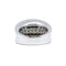 Bague 53 Bague or blanc diamants 58 Facettes 220451R
