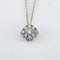 Collier Collier en or blanc diamants 58 Facettes