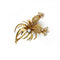 Broche Broche Ananas - Or jaune, Platine et Diamants 58 Facettes 250266R