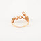Bague 52 Bague LOVE en Or rose & diamants 58 Facettes