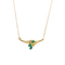 Collier Collier pendentif en or jaune 18 carats et émeraudes 58 Facettes 33142