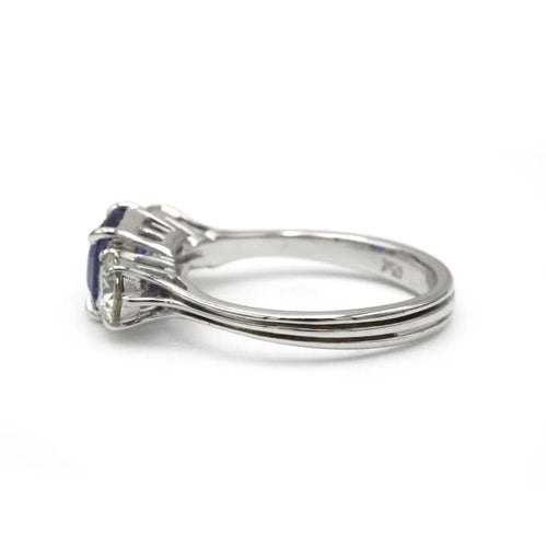 Bague 52 Bague - Or, Diamants & Saphir 58 Facettes 250093R