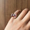 Bague 45 Bague TANK - Or, Platine, Diamants et Rubis 58 Facettes 250224R