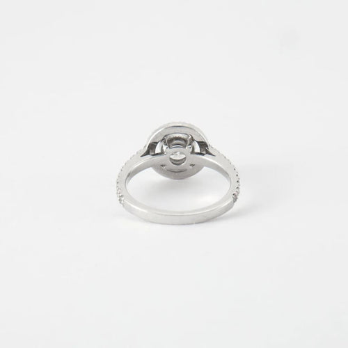 Bague 52 Bague or blanc & diamants 58 Facettes