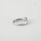 Bague 54 Bague Solitaire diamant épaulé 58 Facettes