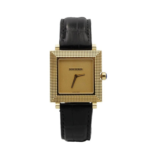 Montre Boucheron La Carrée - Montre en or jaune 750‰ 58 Facettes 240046R