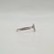Bague 51.5 Bague papillon or blanc sertie diamants 58 Facettes