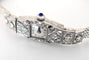 Montre Chopard - Montre femme Art déco en platine, or blanc 14 K et diamants 58 Facettes CHO-100