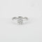 Bague 54 Bague Or blanc Diamants 58 Facettes
