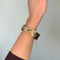Bracelet Bracelet Manchette Esclave - Or jaune & Demi-perles 58 Facettes 250397R