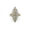 Bague 55 Bague Marquise - Or Bi-colore & Diamants 58 Facettes 250423R