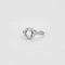 Bague 52 Bague Or blanc Diamants 58 Facettes