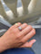 Bague 57 Bague art déco, platine rubis et diamants 58 Facettes