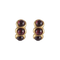Boucles d'oreilles Boucles d'oreilles Grenats cabochon 58 Facettes 1