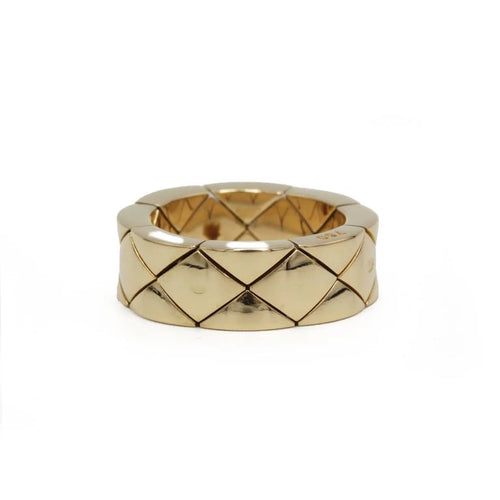 Bague 51 Bague Matelassée Or jaune - CHANEL 58 Facettes 250431R