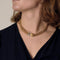 Collier Gio Caroli - Élégant collier en or jaune, or blanc et diamants 58 Facettes MONTG0135