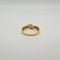 Bague 54 Bague or jaune 18 carats sertie d’un diamant 58 Facettes