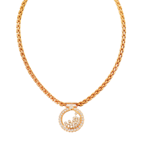 Collier Chopard Happy Diamonds - Collier en or 18 carats et diamants 3,0 ct 58 Facettes 3293