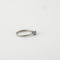 Bague 49 Bague Solitaire Diamant 0.13ct 58 Facettes