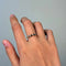 Bague 54 Demi Alliance - Or jaune, Diamants & Saphirs 58 Facettes 250326R
