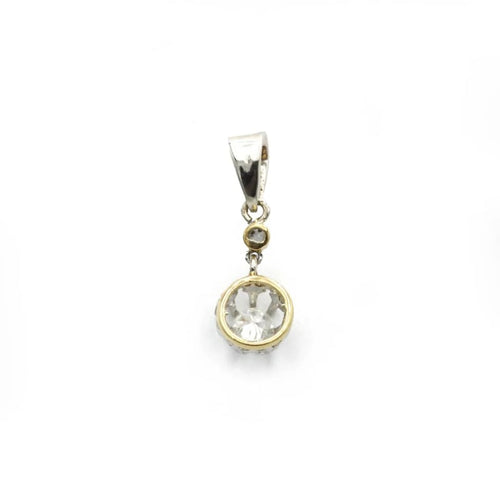 Pendentif Pendentif Ancien - Or, Platine & Diamants 58 Facettes 250374R