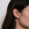 Boucles d'oreilles Boucles d'oreilles cœurs en Or blanc diamants 58 Facettes