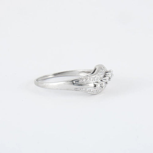 Bague 60 Bague Jonc Diamants 58 Facettes