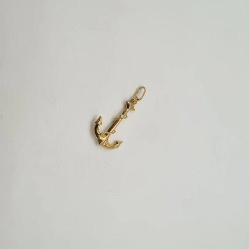 Pendentif Pendentif ancre or jaune 58 Facettes