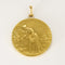 Pendentif Pendentif médaille - Société générale d'horticulture- en or jaune 58 Facettes LOR4174