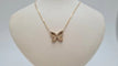 Collier Collier papillon en Or jaune & diamants 58 Facettes