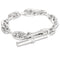 Bracelet Hermès - Bracelet Chaîne d'Ancre en argent. Moyen Modèle. 58 Facettes 58FC30-1