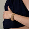 Bracelet Bracelet en or jaune tressée 58 Facettes CRE0537