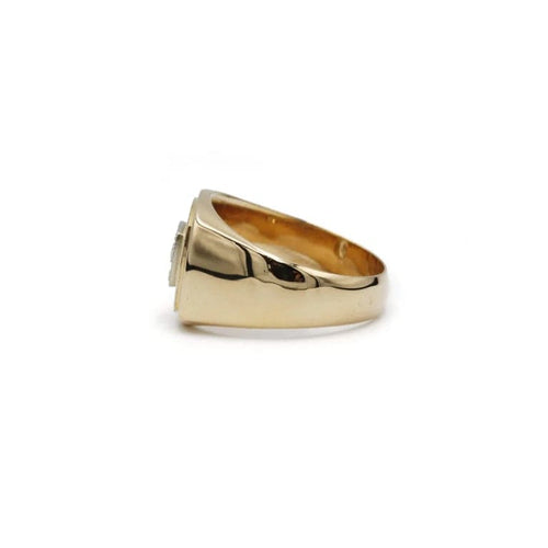 Bague 59 Bague en Or jaune & Diamant 58 Facettes 230142R