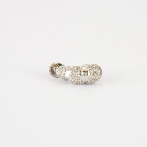 Boucles d'oreilles Boucles d'oreilles en Or blanc & diamants 58 Facettes