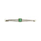 Broche Broche or jaune et platine émeraude perles diamants 58 Facettes 220091R