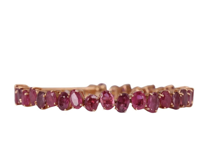 Bracelet Bracelet Rubis Diamants 58 Facettes P3