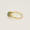Bague 64 Bague marguerite en or jaune, émeraude et diamants 58 Facettes AUX1288X2