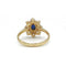 Bague 53 Bague - Or, Diamants & Saphir 58 Facettes 250118R