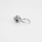 Bague 56 Bague or blanc diamants 1ct 58 Facettes