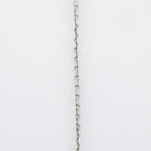 Collier Collier en or blanc diamants 58 Facettes
