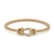 Bracelet FRED Force 10 - Bracelet moyen modèle en or rose et diamants 58 Facettes 250016R