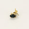 Boucles d'oreilles Boucles d'oreilles en Or jaune & blanc, saphirs et diamants 58 Facettes CLA1068X3