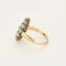Bague 56 Bague - Bague sertie de diamants taille ancienne en or jaune 18k 58 Facettes LJ23-283